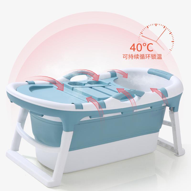可折叠成人泡澡桶大人洗澡桶全身家用浴桶儿童加大塑料洗澡沐浴缸