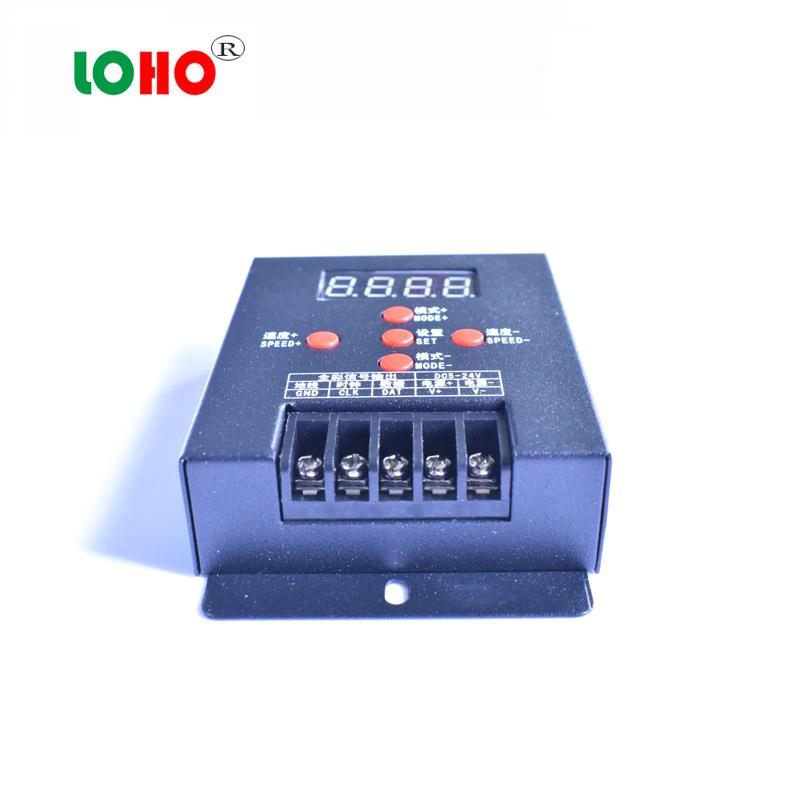 T-500全彩控制器LED内外控全彩控制器T-500幻彩512控制器