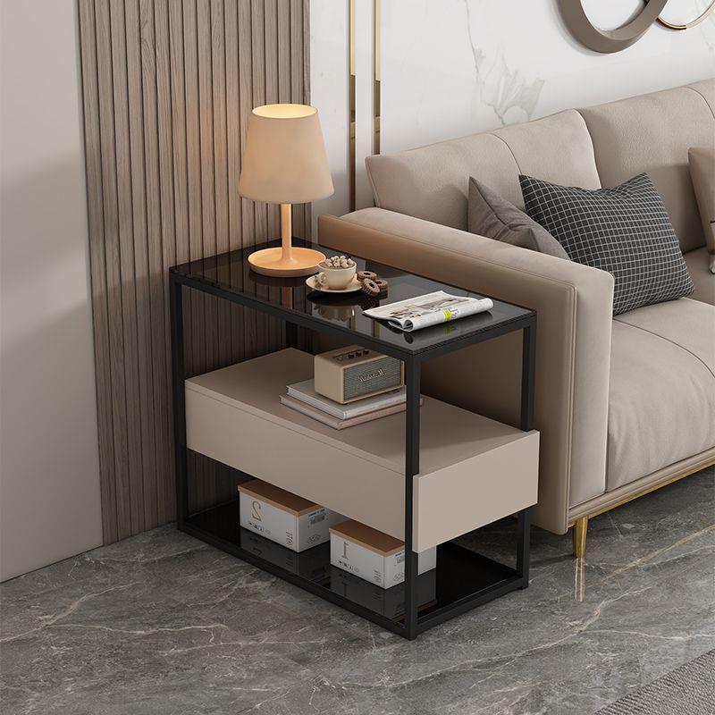 沙发边柜侧边柜桌子茶几小型边几迷你客厅可移动简约轻奢收纳包邮