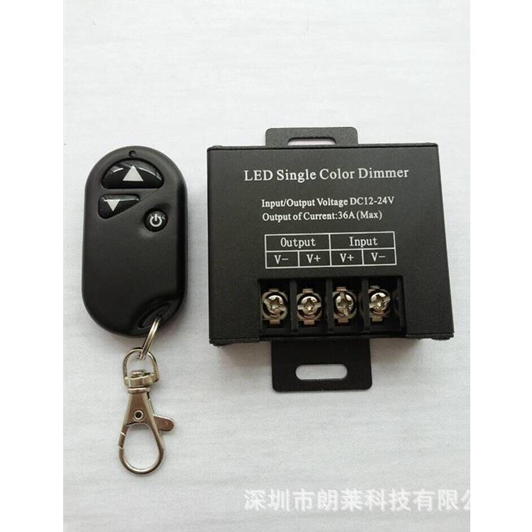 LED穿孔字卤素调光开关12V树脂字亚克力灯箱调光器24V爆闪呼吸36A