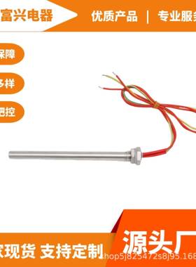 PTC单头电热管220V200W冷水机单头加热管自动恒温电热管