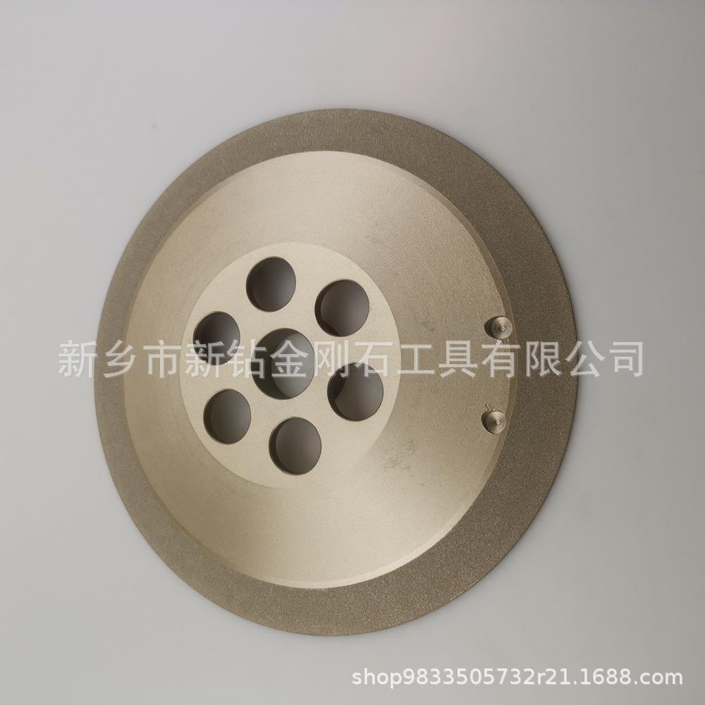 粗磨细磨钎焊磨轮磨头转炉钢不锈钢耐热钢钎焊金刚石砂轮