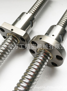 滚珠丝杆SFI2005 带4定位孔双切边 6定位孔圆法兰 SFI2005螺母