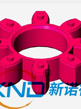 GR55-XL7型梅花联轴器/联轴器弹性体GR55/R55/红色8角胶厂家