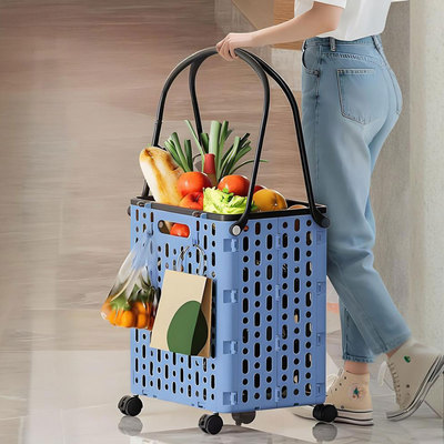 买菜小推车家用新款可折叠便携