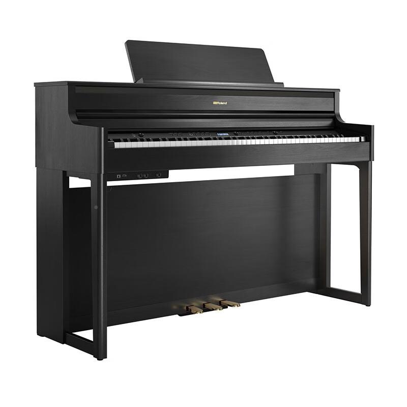 罗兰（Roland）电钢PH74立式电钢琴88键重锤数码钢琴琴HP70KKM40-