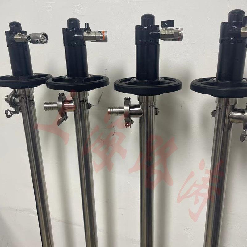 0HDA-1+SS16L-70AOE气动插桶泵|耐酸3化工手提式油桶泵气动抽液泵