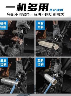 电锯骨机家用动小型切割机猪GGM蹄切牛排排骨冻肉骨头剁锯骨肉骨