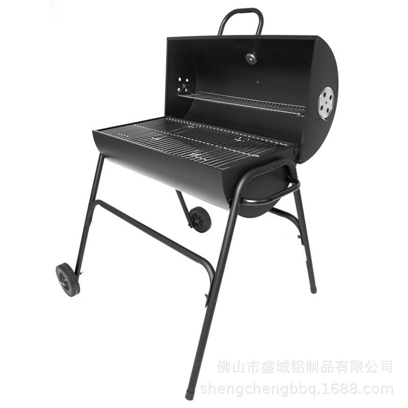 厂家现货美式防风户外烧烤炉