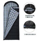 Large加外宽睡保暖被子信封式 冬季 睡袋加厚A 户露营野袋营成人2kg