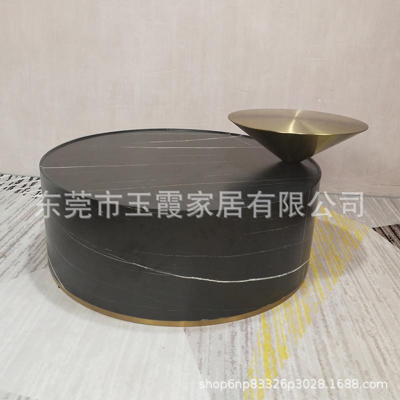 形轻奢茶风设计师几大小组ＣＪ-008合套装现代用极简家客厅沙发圆