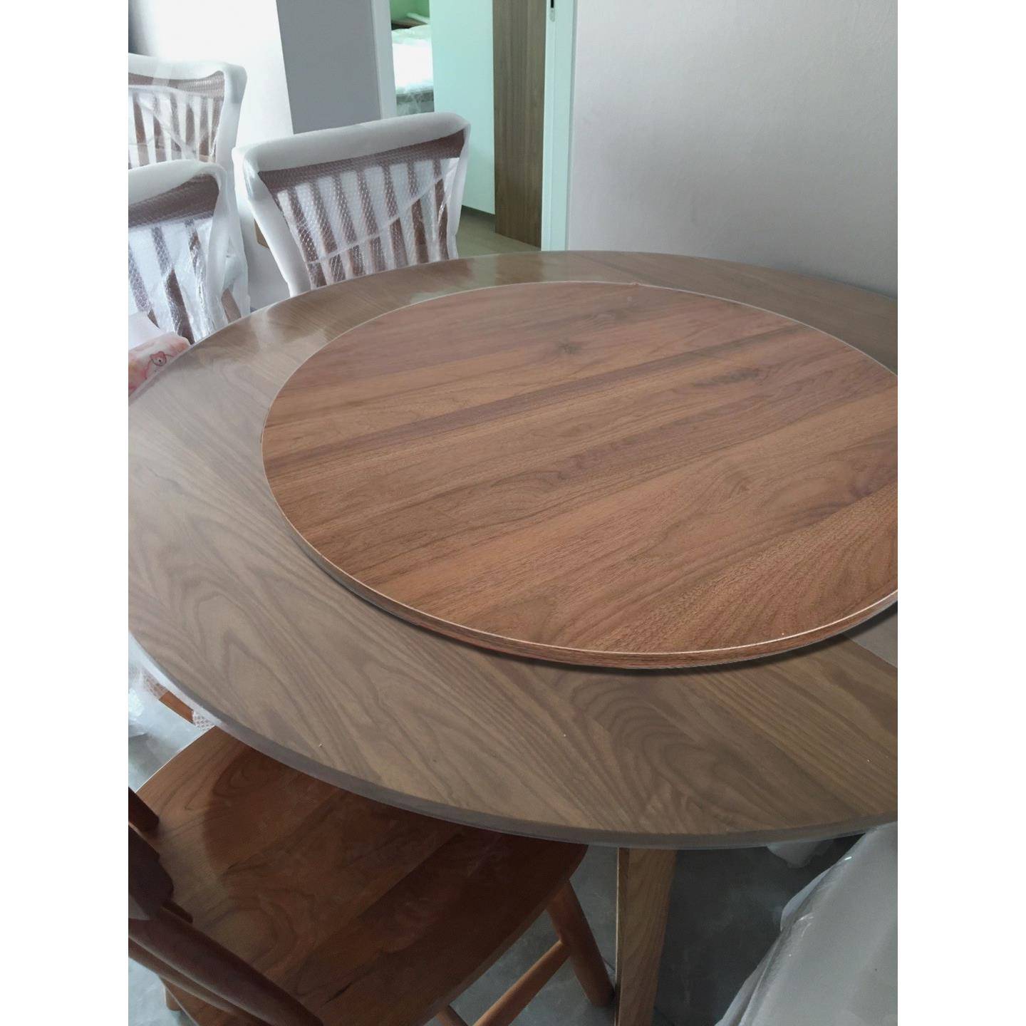 桌盘F96HM8M9木家转用旋转餐圆盘简约饭酒桌转台大圆桌台面底座店