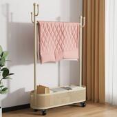 挂物衣架卧室落地立式 帽架移动衣带轮小型查看详情房可间挂包衣服