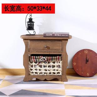 電視柜現(xiàn)代簡約柜子小戶型迷你實木客廳柜復(fù)古收納斗新品 田園風(fēng)格