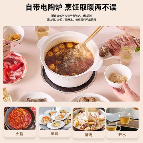 折叠取暖TOK桌225新款电暖桌上0下加热烤火炉客用厅正家方形电暖