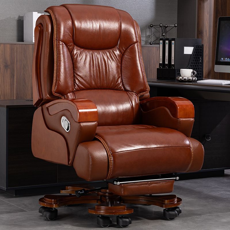 老板椅可躺按摩大班椅电脑椅家用办公室办公椅办公椅子