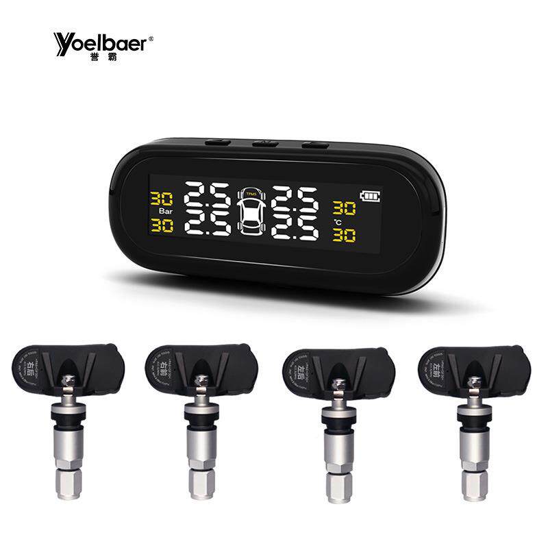 誉ZPX内置胎压器测通用太阳能胎压检霸测汽车轮胎检测监无线监测