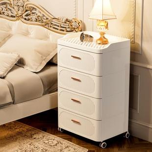 SI6K收纳五柜屉式 塑料家用储物柜客斗厅多层柜卧室落地床F77SJH8J