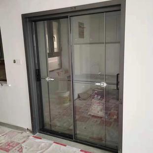时尚 新款 简约双轨两扇推拉门家用室内推拉门阳台双轨两扇推拉门