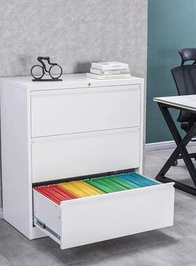 卡箱二四斗捞MXCa4fc三文四件柜置物柜办公资料档挂案柜斗柜铁皮