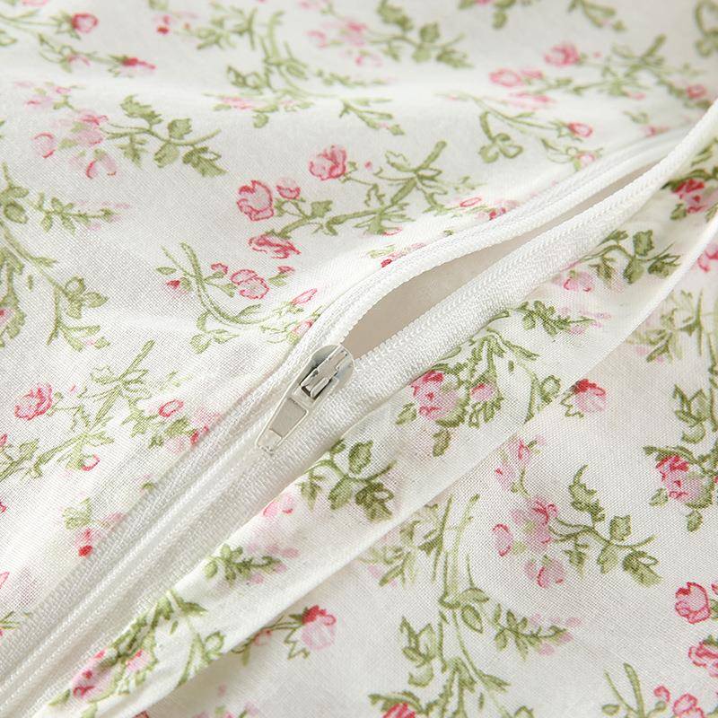 千义5503汇冬印花全款轻棉绗缝被四件套奢风床上品用四季通用床盖