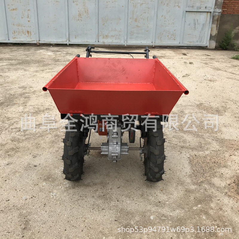 运输化肥小型手推车自走式柴油斗车价格小型汽油灰斗车