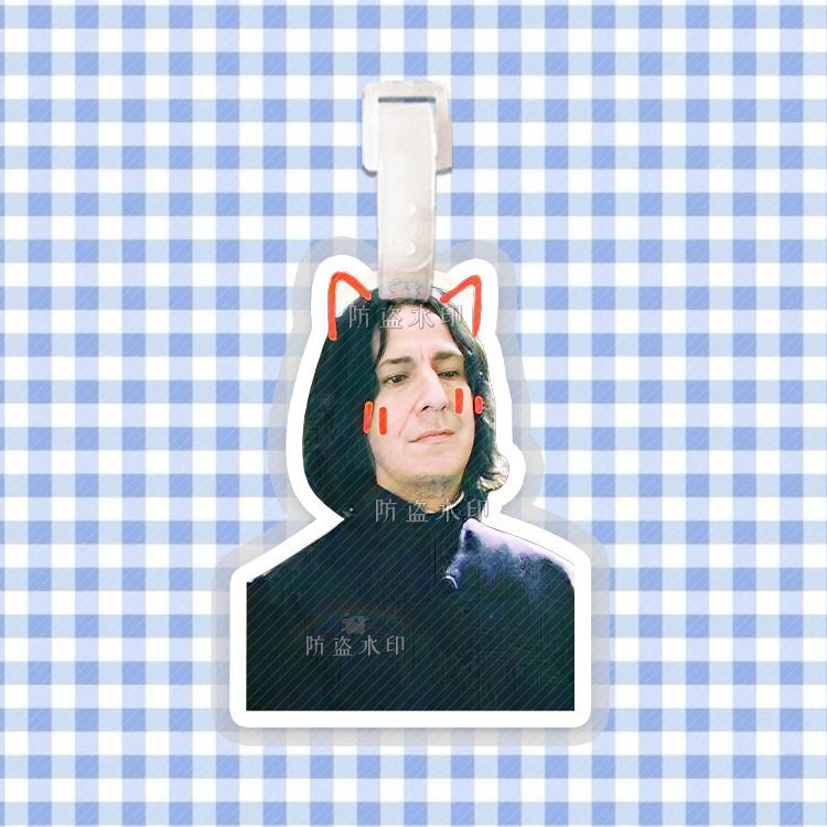 哈利波特 斯内普行李牌书包挂件挂链挂饰挂应援物周边
