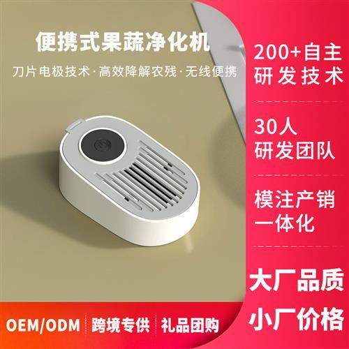 便携式食材清洗机无线果蔬清洗净化器消毒除农残自动家用洗菜机,厨房电器,果蔬消毒清洗机,淘宝优惠券,粉丝福利购,淘宝优惠卷