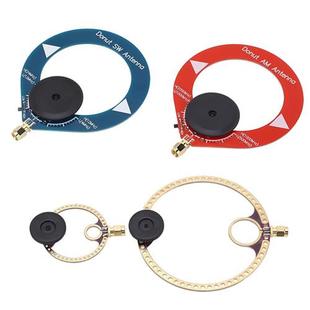 全波段天线套装AM MW/SW/UV/UHF/VHF/FM高频环形甜甜圈中短波天线