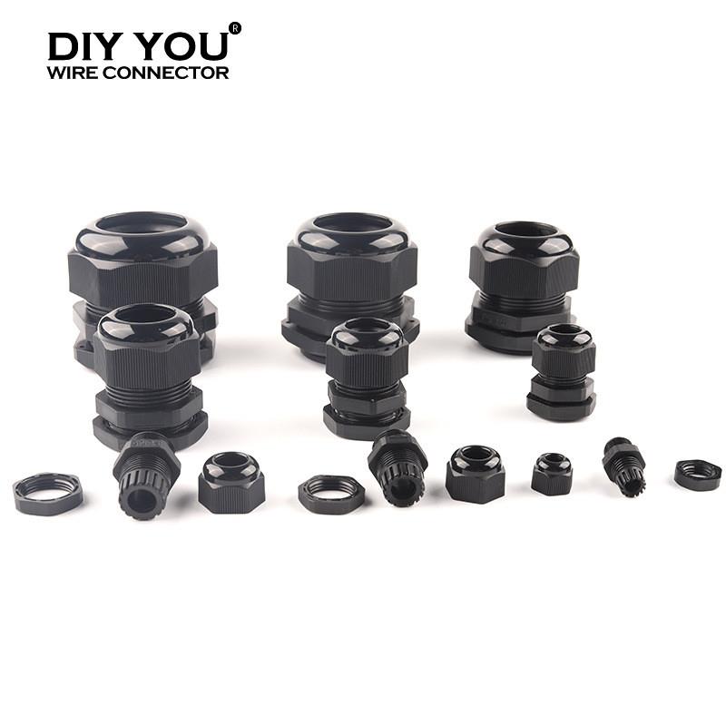 适配塑料尼龙电缆防水接头固定葛格兰头PG7/9/11/13.5/16/21/29/3