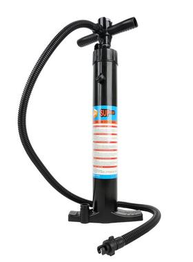 适配黑色一体式双向充气手拉泵sup桨板冲浪板划水板通用打气泵27.