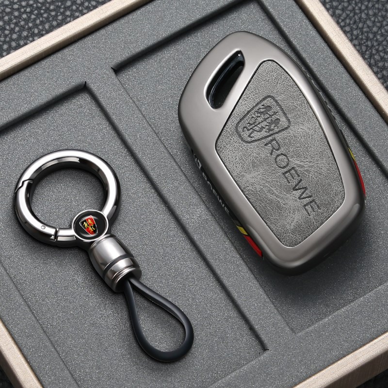 专用荣威rx5plus钥匙套i5汽车i6MAX壳D7高档D5XDMH包科莱威RX3扣