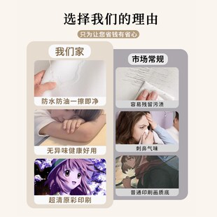 电脑鼠标垫定制图案尺寸订做diy自定义超大logo广告键盘异形桌垫