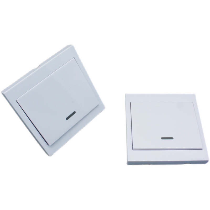 免布线2b20V智能家用双控86面板无线灯具遥控开关卧室随意贴控制