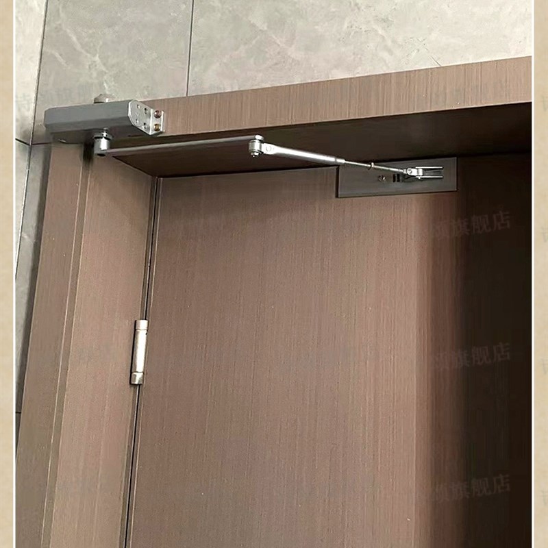 内开隐形门闭门器缓冲关门隐形门侧装G自动关门木门玻璃门高门专