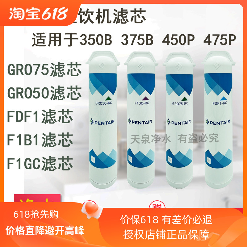 滨特尔GRO375B 450P 475P 35E0B纯水机滤芯活性炭反渗透直饮净水