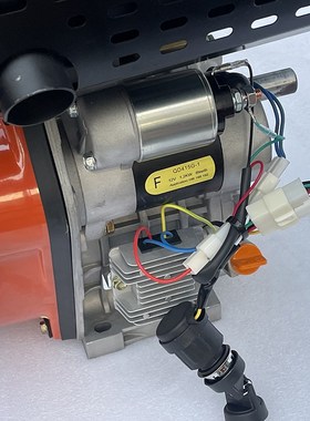 单缸风冷柴油起动机QD114At 414马达 186F发电机微耕机启动器178F