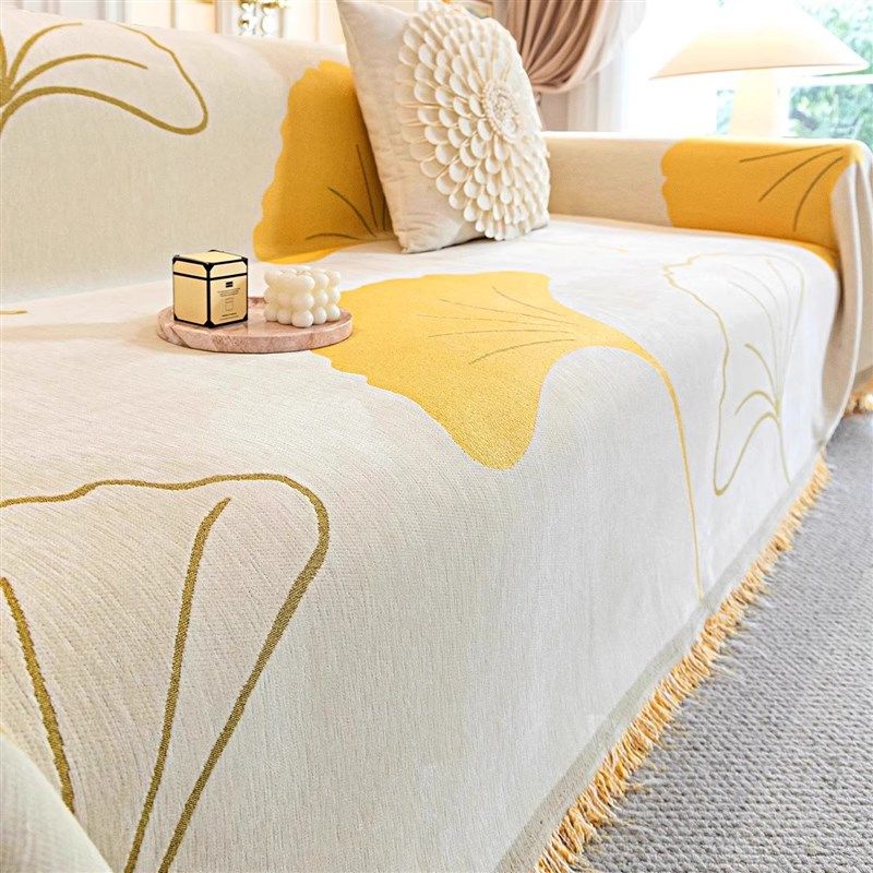 整片雪尼尔全包通用高级感防滑猫抓客厅夏四季沙发盖布毯垫巾套罩,居家布艺,沙发垫,淘宝优惠券,粉丝福利购,淘宝优惠卷