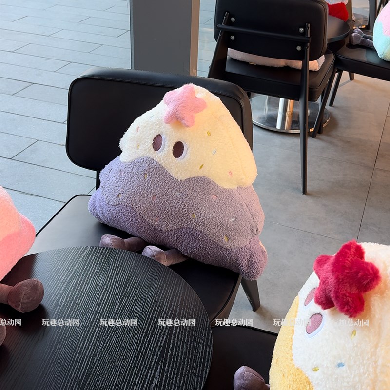 蛋糕树抱枕被子两用靠枕办公室午睡枕头空调M毯子二合一车载靠背