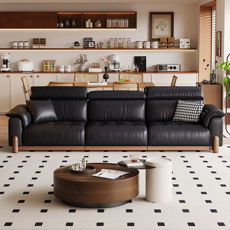 电动功能沙发床真皮三人位可趟可睡可调节客厅直排太空头等舱沙发