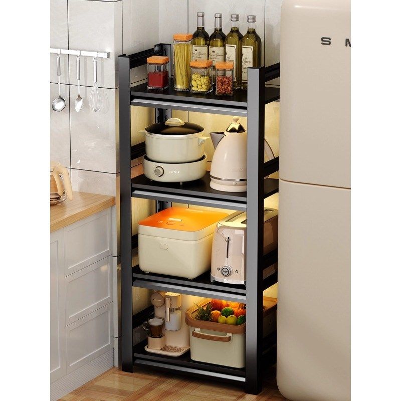 厨房置物架落地多层微波炉多功能收纳白色架子烤箱锅架储物架货架,厨房/烹饪用具,微波炉置物架,淘宝优惠券,粉丝福利购,淘宝优惠卷