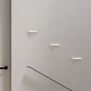 石膏灯壁灯卧室床头灯现代简约客厅创意氛围灯背景墙灯艺术壁画灯