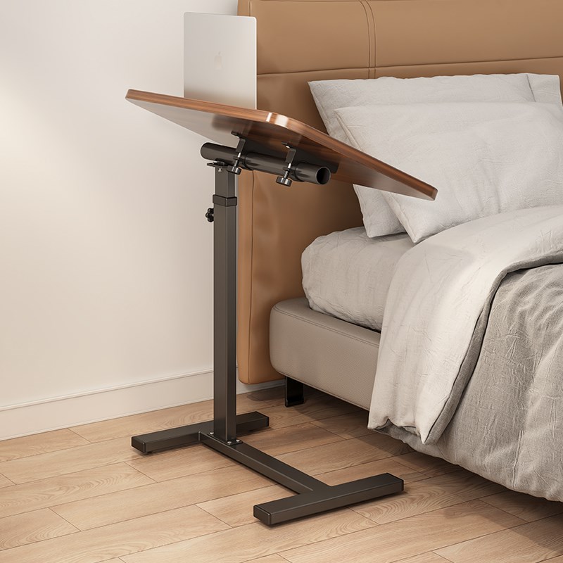 可移动床边桌简约小桌子卧室x家用学生书桌简易升降宿舍懒人电脑