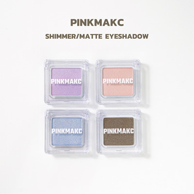 PINKMAKC单色细闪缎光眼影清透水光感透明多用粉仙女日系ex04素釉