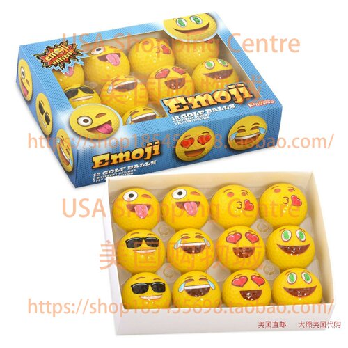 好货Emoji Universe: 2-Ply Professional Practice Golf Balls