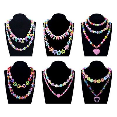 极速500 Buah DIY Buatan Tangan Manik-manik Mainan Anak-anak