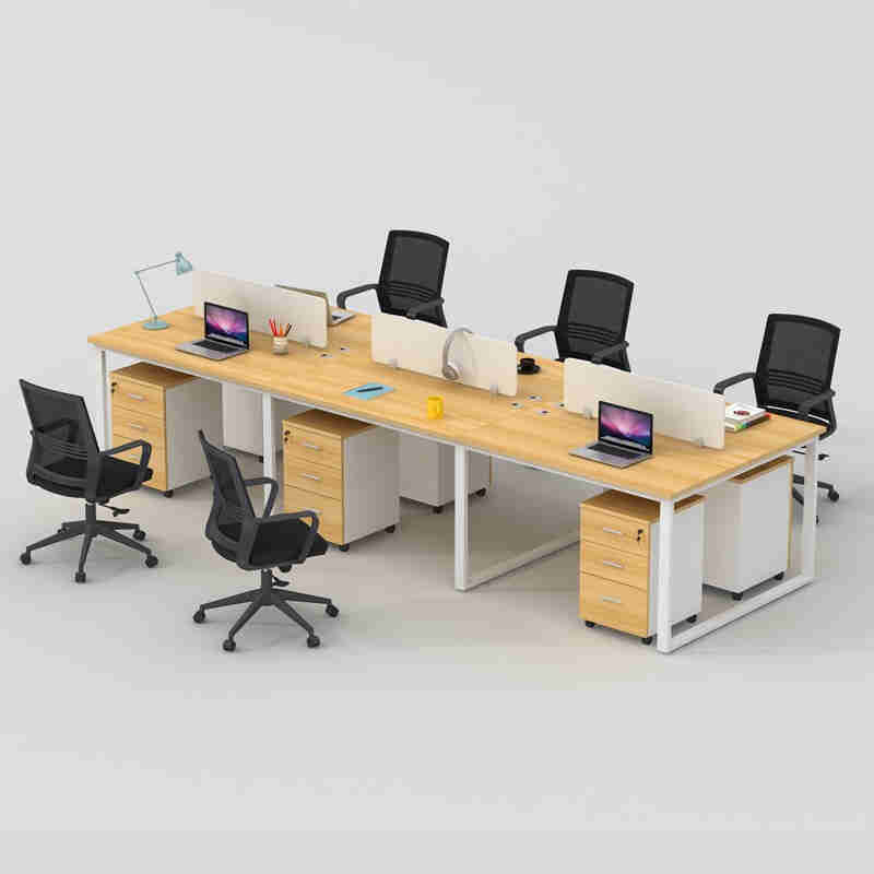 办公家俱办公桌组合屏风工作位卡座简约现代职员办公桌椅电脑