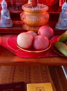 水泥小佛摆件15公分小如来摆件烛台佛像摆件