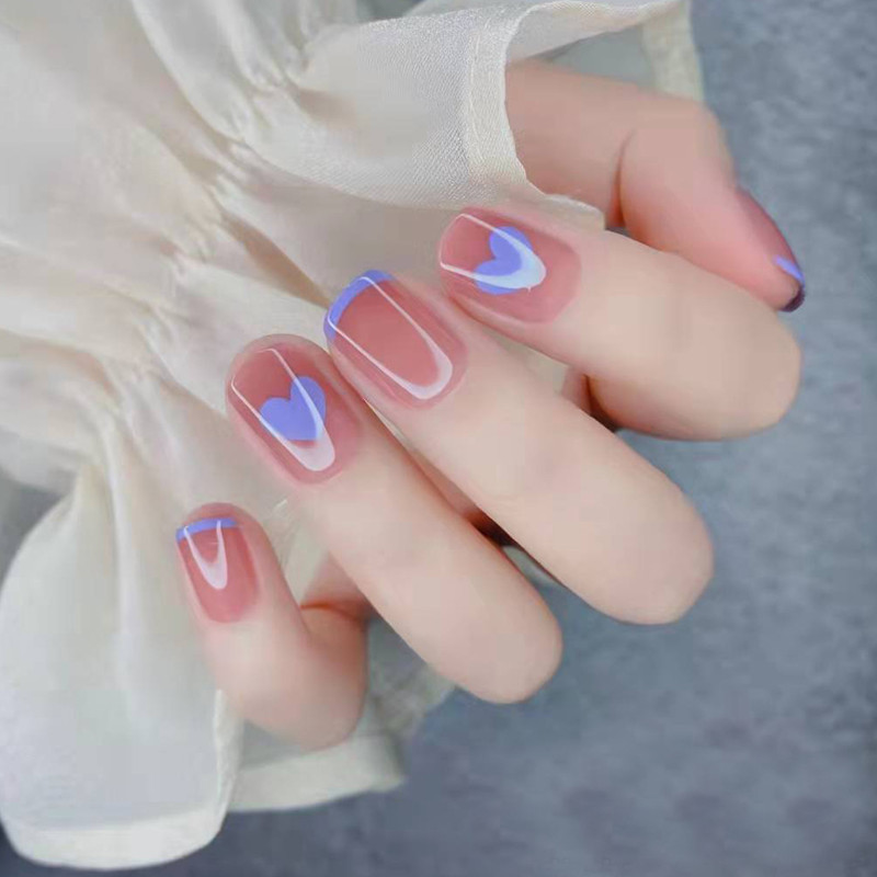 Traceless soft nail wearing nail enhancement false nail pas