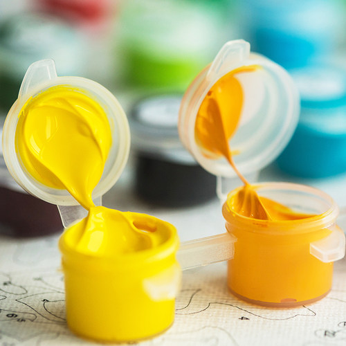 极速Plant Picture Painting By Numbers DIY Paint Color By Num